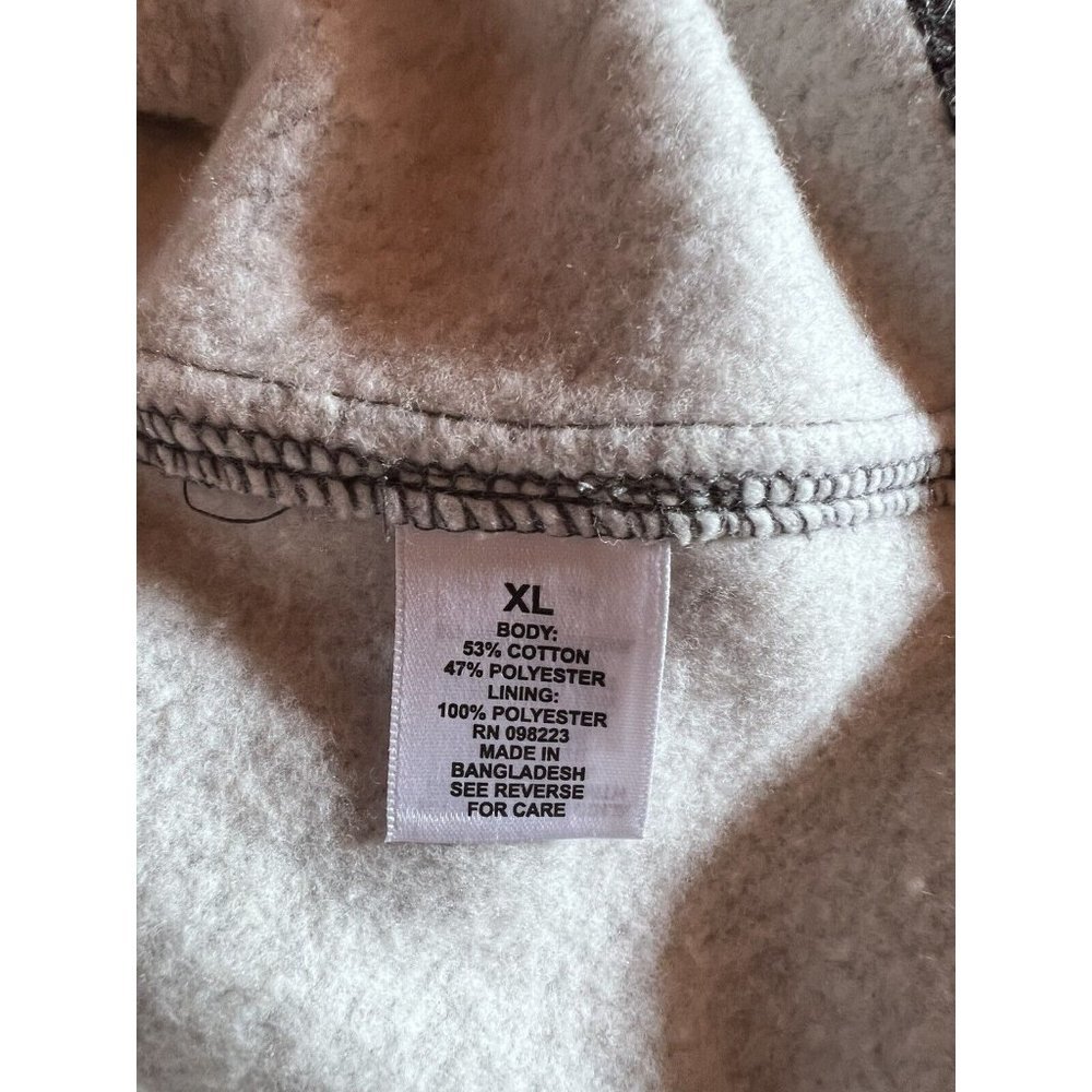 MAGELLAN Sz XL Mens Outdoor Gray Quarter Zip Pullover Classic Fit Stretch - Picture 7 of 11